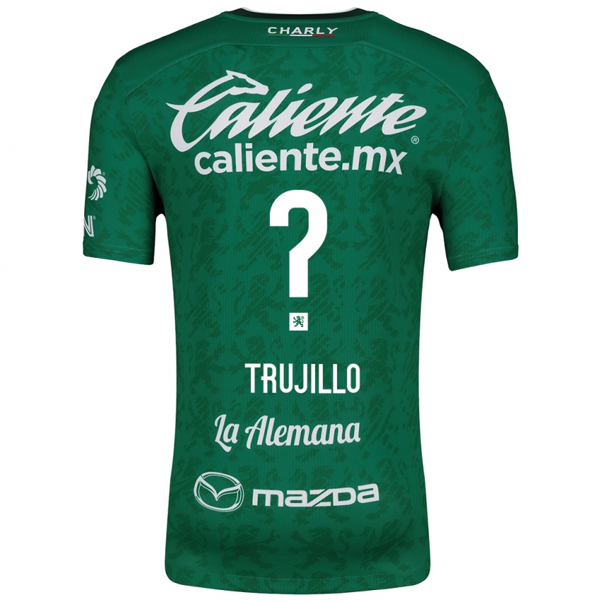 Criança Camisola Diego Trujillo #0 Verde Branco Principal 2024/25 Camisa Brasil