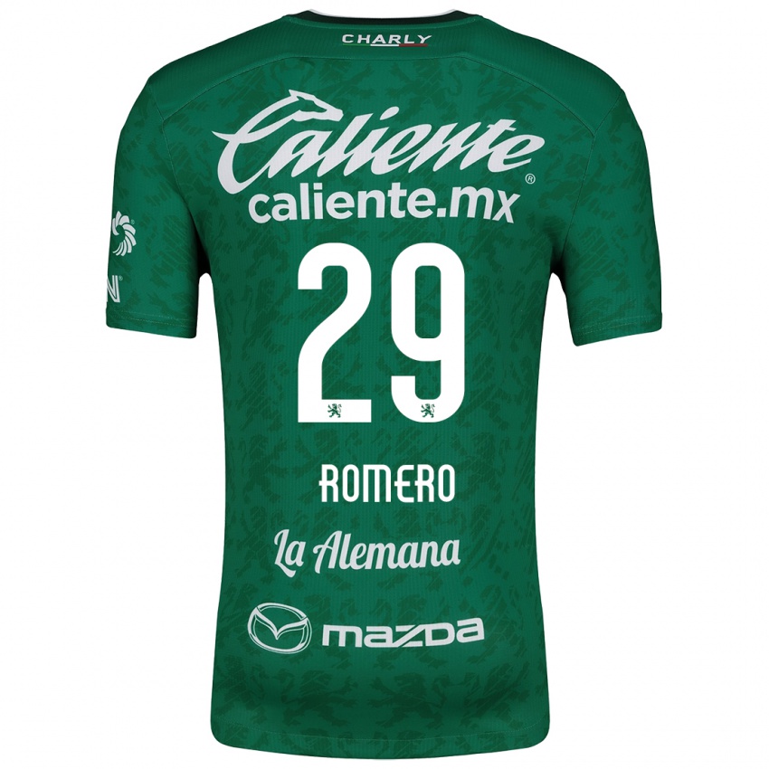 Criança Camisola Lucas Romero #29 Verde Branco Principal 2024/25 Camisa Brasil