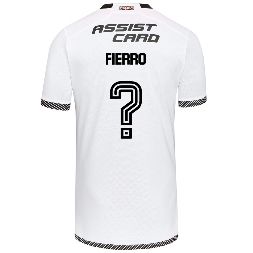 Criança Camisola Julio Fierro #0 Branco Preto Principal 2024/25 Camisa Brasil