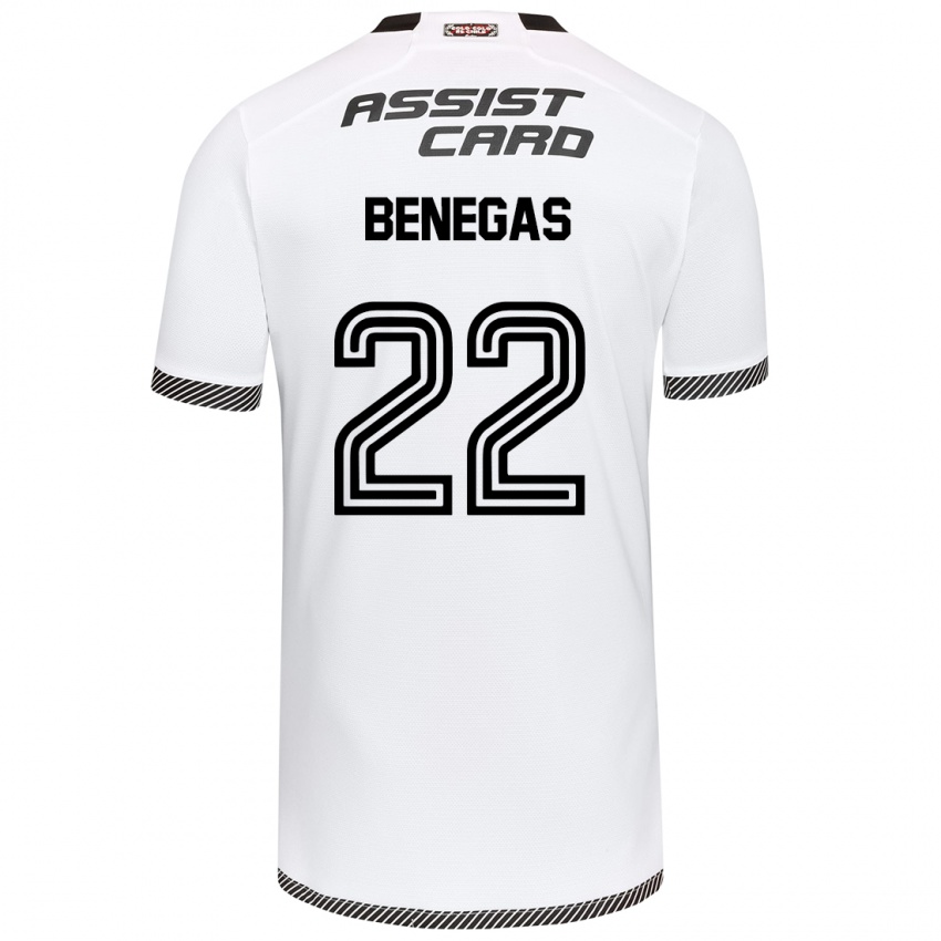 Criança Camisola Leandro Benegas #22 Branco Preto Principal 2024/25 Camisa Brasil