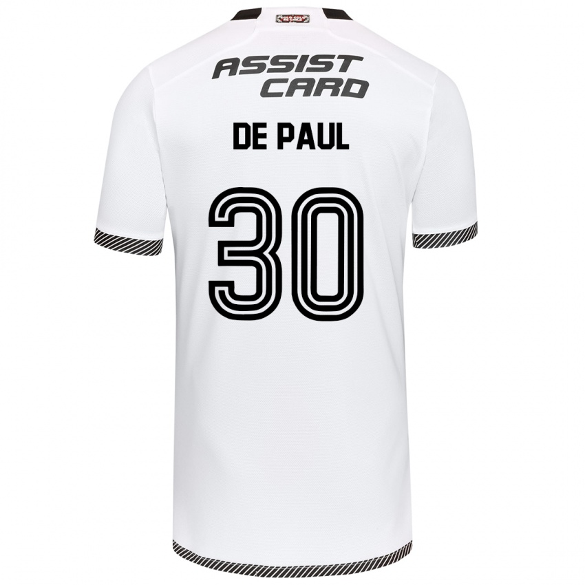 Criança Camisola Fernando De Paul #30 Branco Preto Principal 2024/25 Camisa Brasil