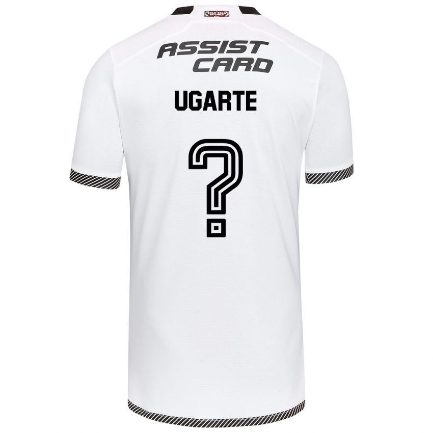 Criança Camisola Pablo Ugarte #0 Branco Preto Principal 2024/25 Camisa Brasil