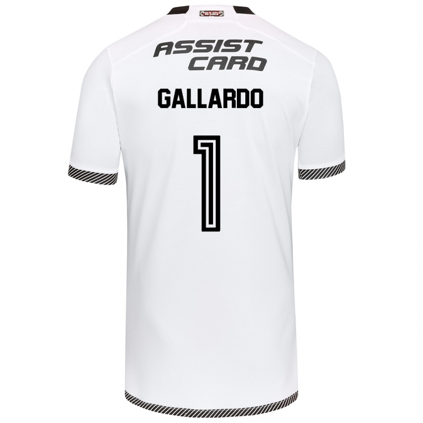 Criança Camisola Alexia Gallardo #1 Branco Preto Principal 2024/25 Camisa Brasil