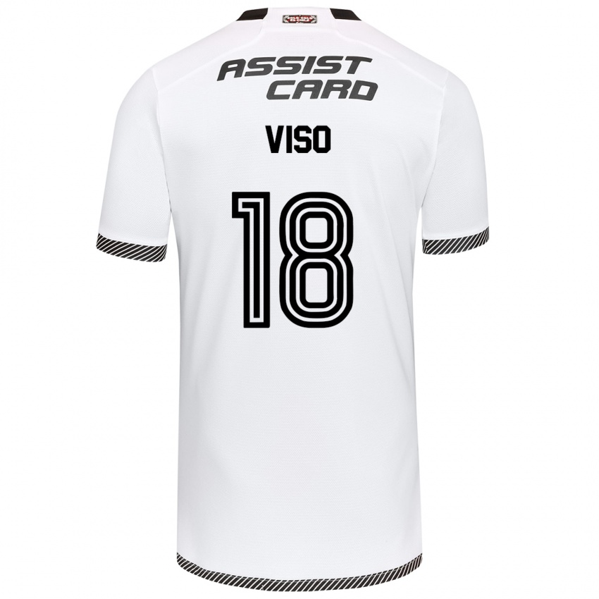 Criança Camisola Ysaura Viso #18 Branco Preto Principal 2024/25 Camisa Brasil