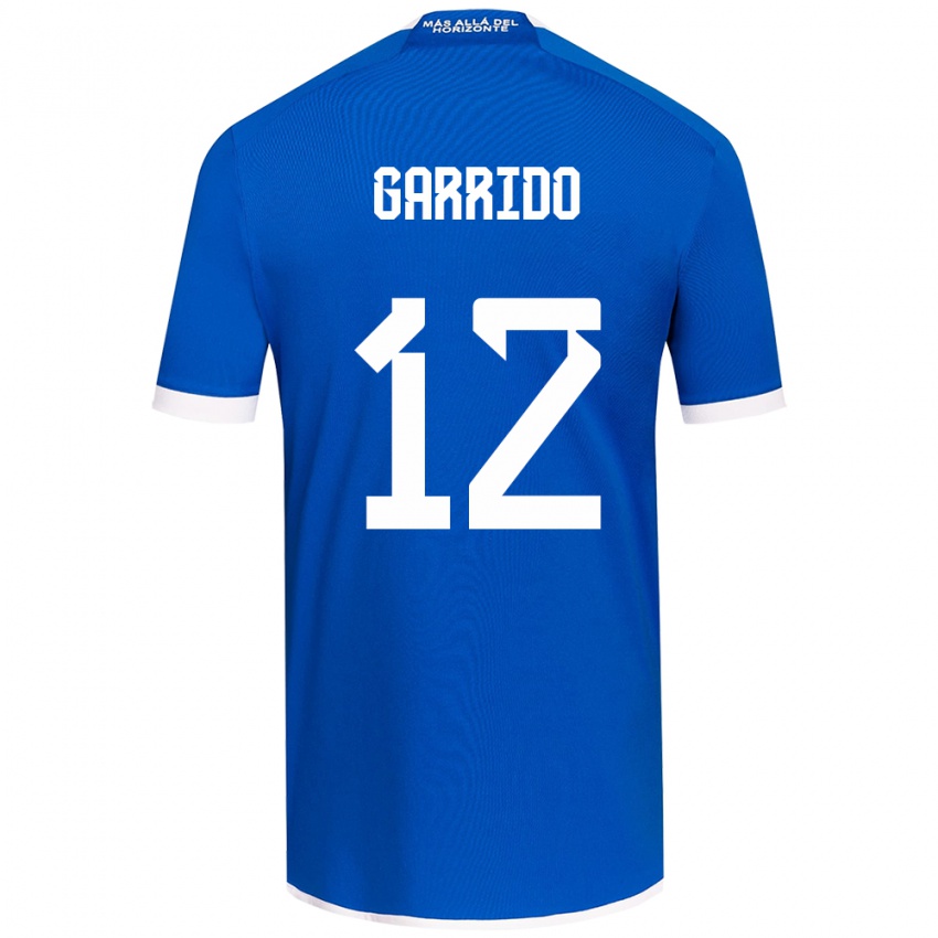 Criança Camisola Pedro Garrido #12 Branco Azulado Principal 2024/25 Camisa Brasil