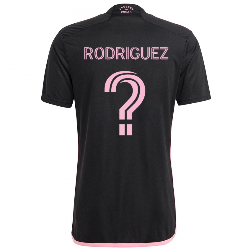 Criança Camisola Emerson Rodríguez #0 Preto Alternativa 2024/25 Camisa Brasil