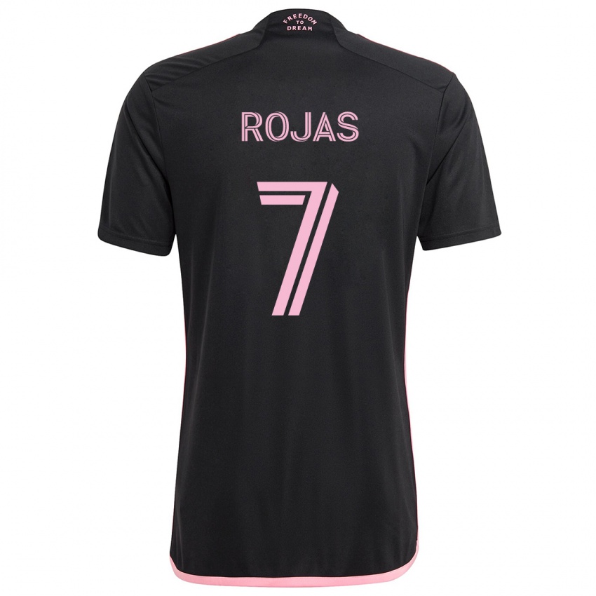 Criança Camisola Matías Rojas #7 Preto Alternativa 2024/25 Camisa Brasil