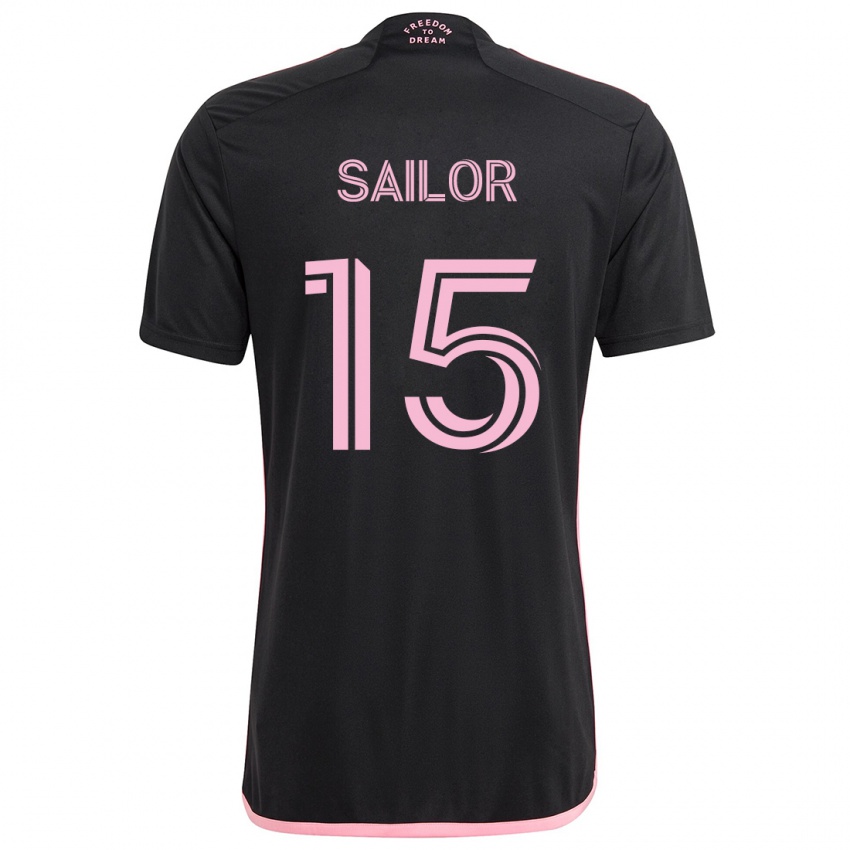 Criança Camisola Ryan Sailor #15 Preto Alternativa 2024/25 Camisa Brasil