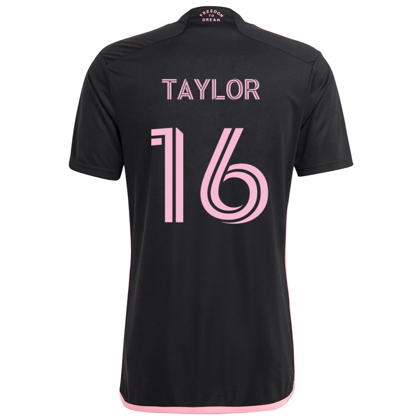 Criança Camisola Robert Taylor #16 Preto Alternativa 2024/25 Camisa Brasil