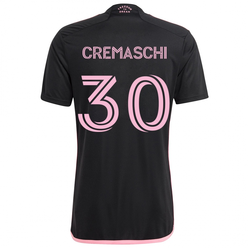 Criança Camisola Benja Cremaschi #30 Preto Alternativa 2024/25 Camisa Brasil