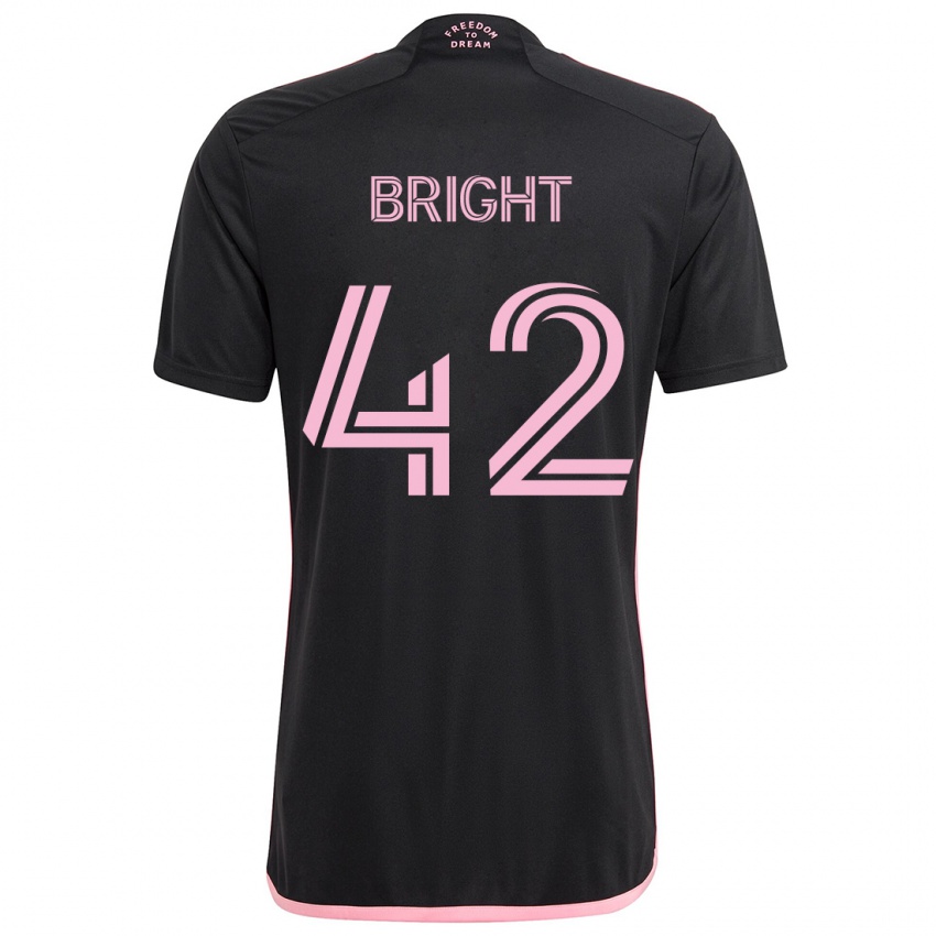 Criança Camisola Yannick Bright #42 Preto Alternativa 2024/25 Camisa Brasil