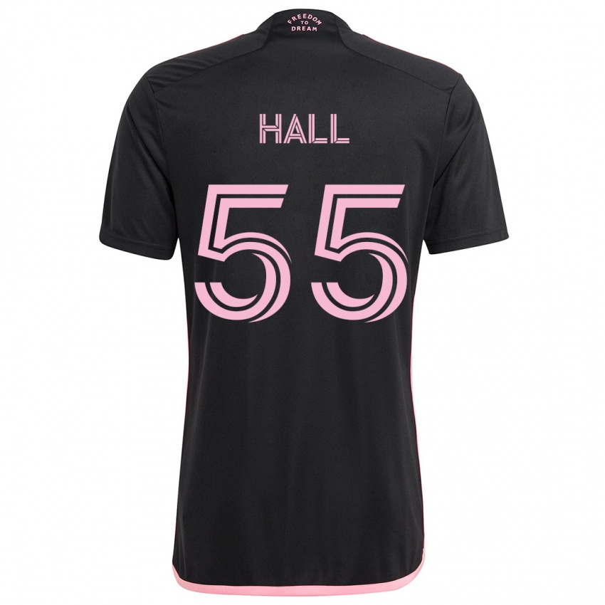 Criança Camisola Tyler Hall #55 Preto Alternativa 2024/25 Camisa Brasil