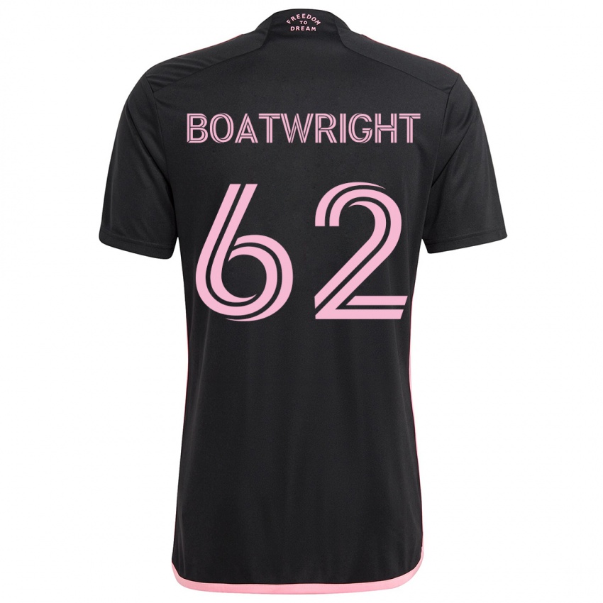 Criança Camisola Israel Boatwright #62 Preto Alternativa 2024/25 Camisa Brasil