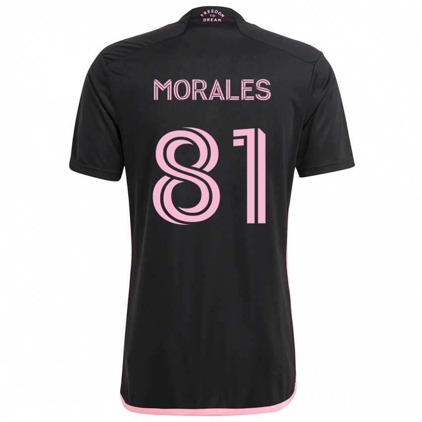 Criança Camisola Santiago Morales #81 Preto Alternativa 2024/25 Camisa Brasil