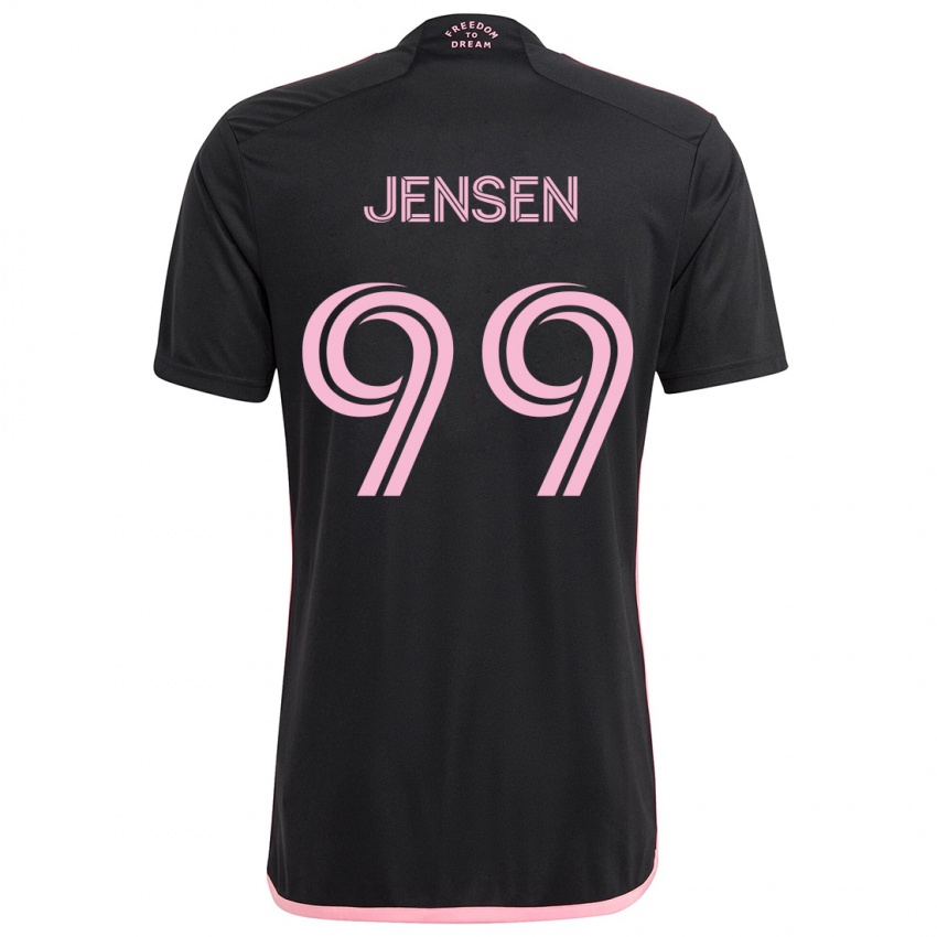 Criança Camisola Cole Jensen #99 Preto Alternativa 2024/25 Camisa Brasil