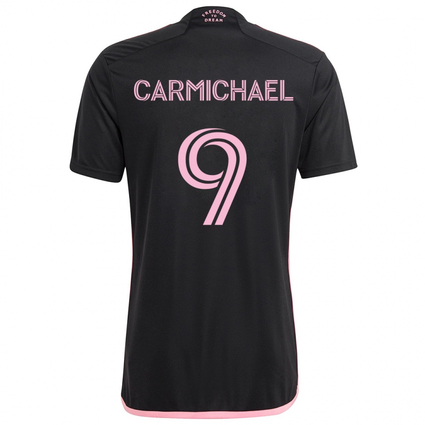 Criança Camisola Ryan Carmichael #9 Preto Alternativa 2024/25 Camisa Brasil