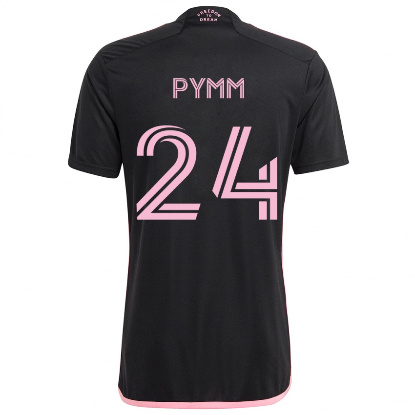 Criança Camisola Jack Pymm #24 Preto Alternativa 2024/25 Camisa Brasil