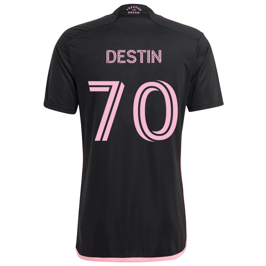 Criança Camisola Bryan Destin #70 Preto Alternativa 2024/25 Camisa Brasil