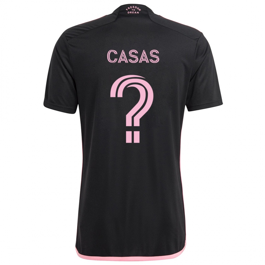 Criança Camisola André Casas #0 Preto Alternativa 2024/25 Camisa Brasil