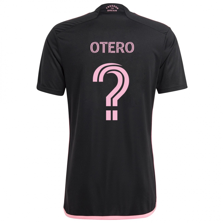 Criança Camisola Sebastián Otero #0 Preto Alternativa 2024/25 Camisa Brasil