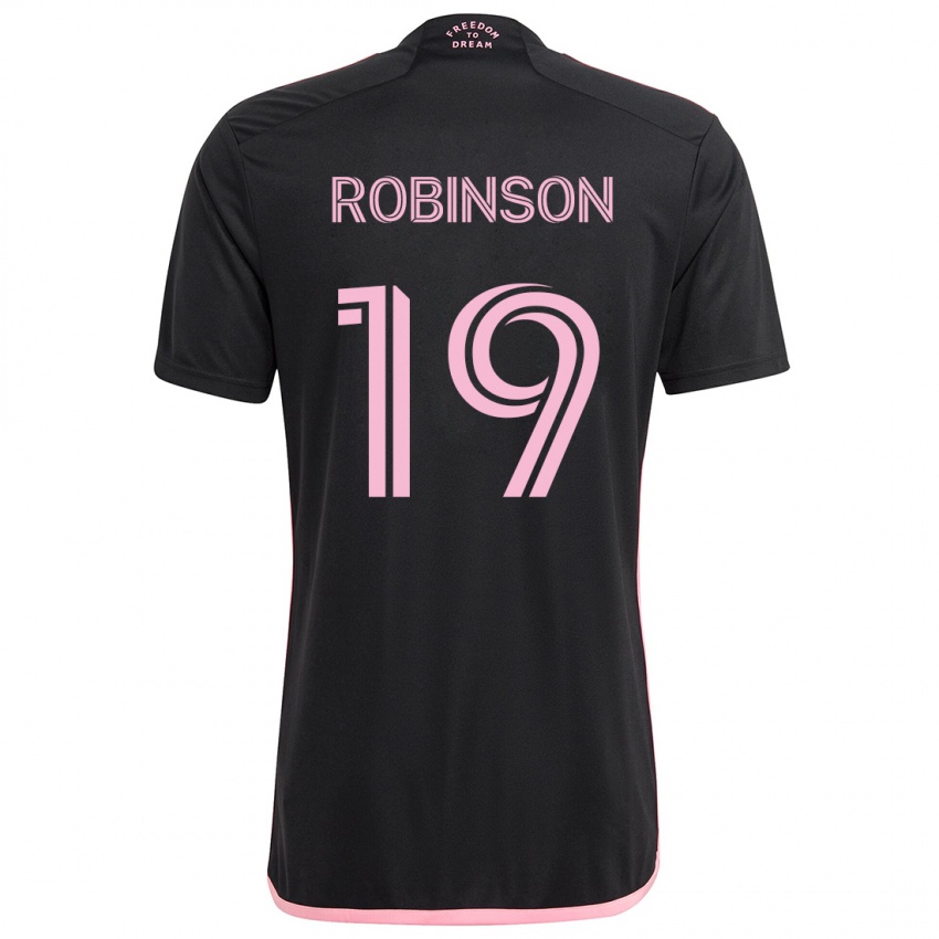 Criança Camisola Robbie Robinson #19 Preto Alternativa 2024/25 Camisa Brasil