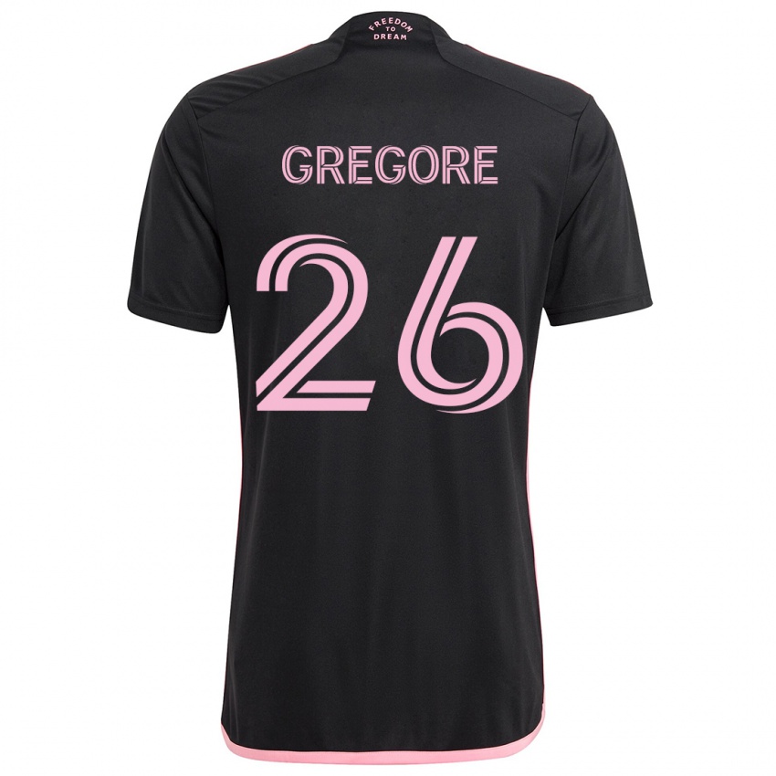 Criança Camisola Gregore #26 Preto Alternativa 2024/25 Camisa Brasil