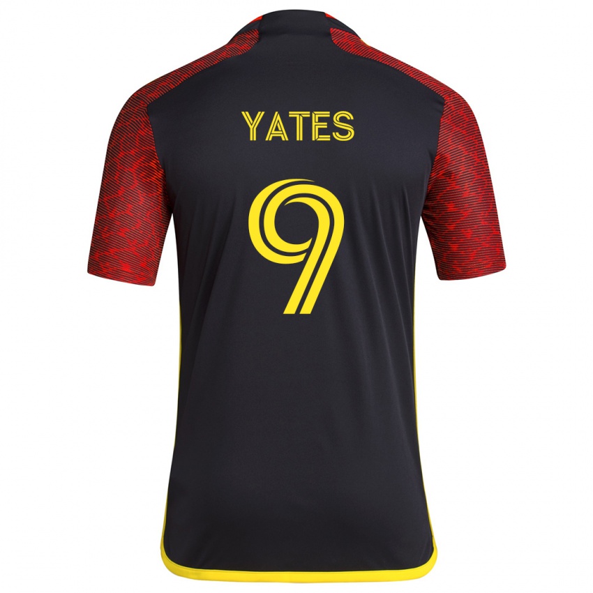 Criança Camisola Summer Yates #9 Vermelho Preto Alternativa 2024/25 Camisa Brasil