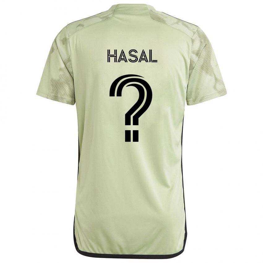 Criança Camisola Thomas Hasal #0 Luz Verde Alternativa 2024/25 Camisa Brasil