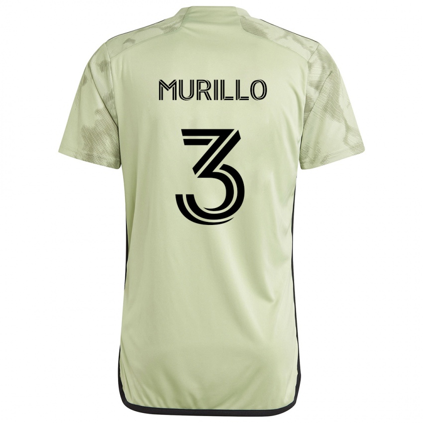 Criança Camisola Jesús Murillo #3 Luz Verde Alternativa 2024/25 Camisa Brasil