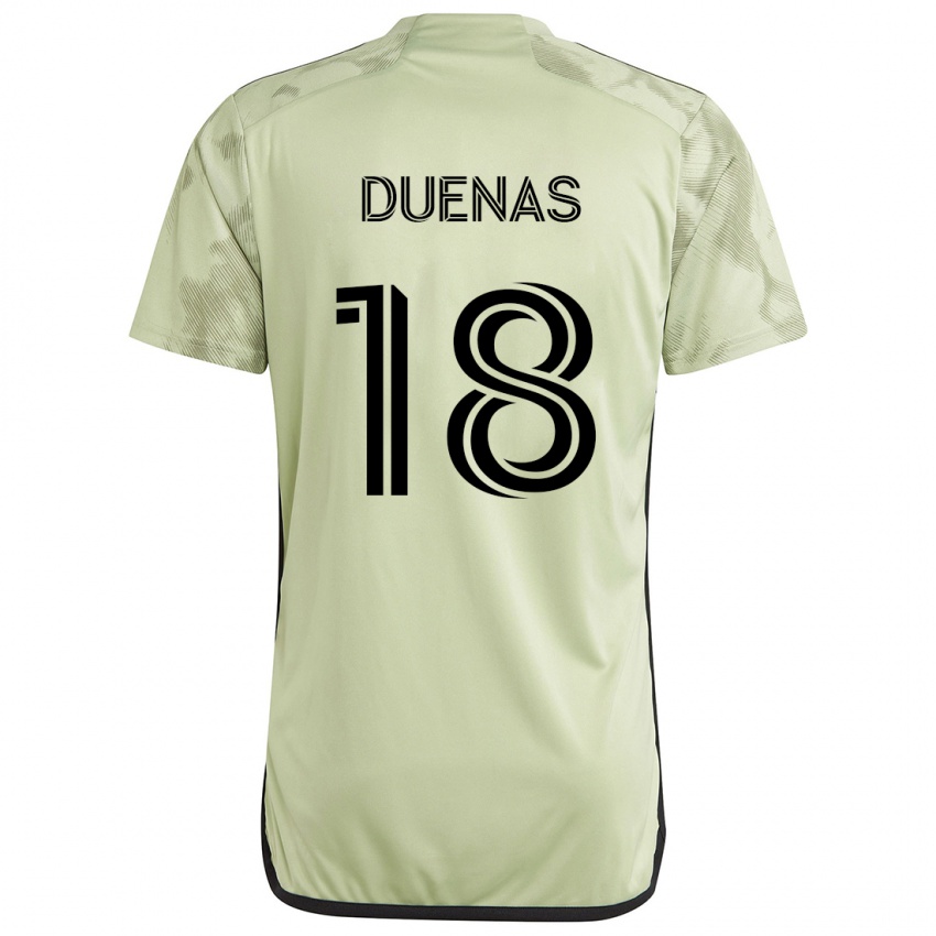 Criança Camisola Érik Dueñas #18 Luz Verde Alternativa 2024/25 Camisa Brasil