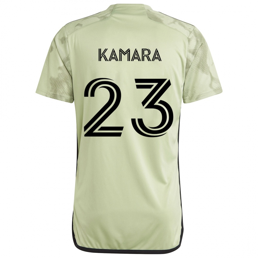 Criança Camisola Kei Kamara #23 Luz Verde Alternativa 2024/25 Camisa Brasil