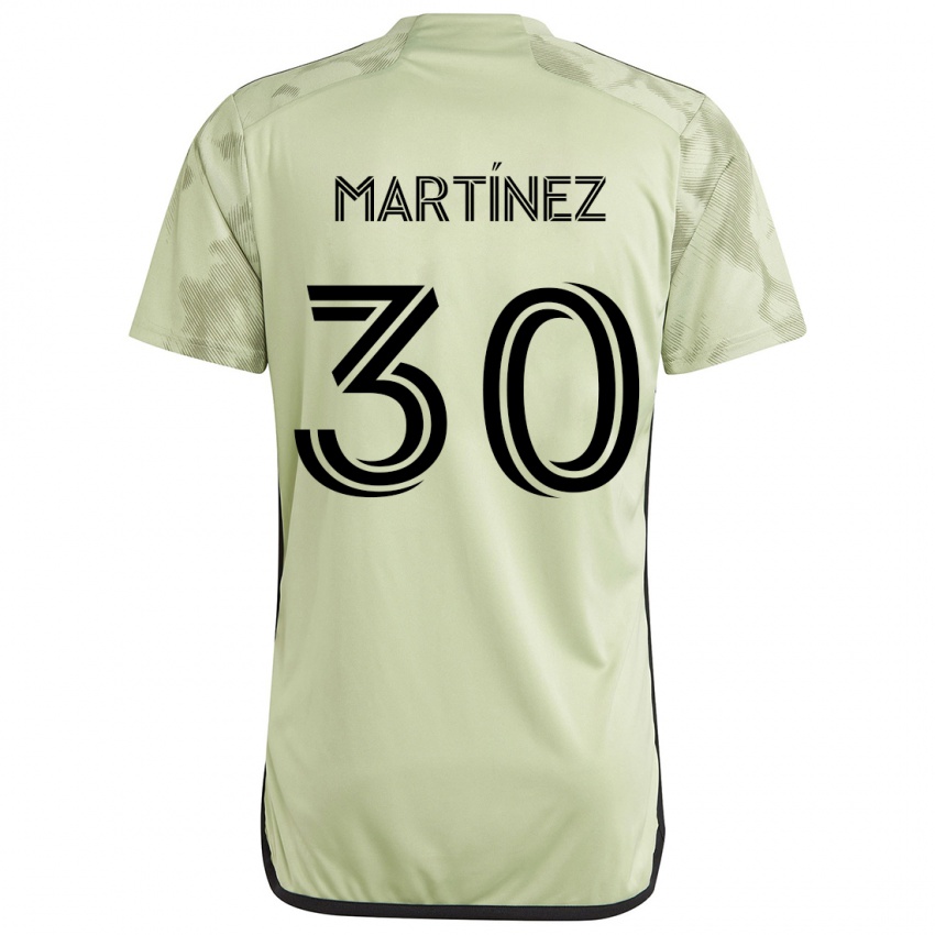 Criança Camisola David Martínez #30 Luz Verde Alternativa 2024/25 Camisa Brasil