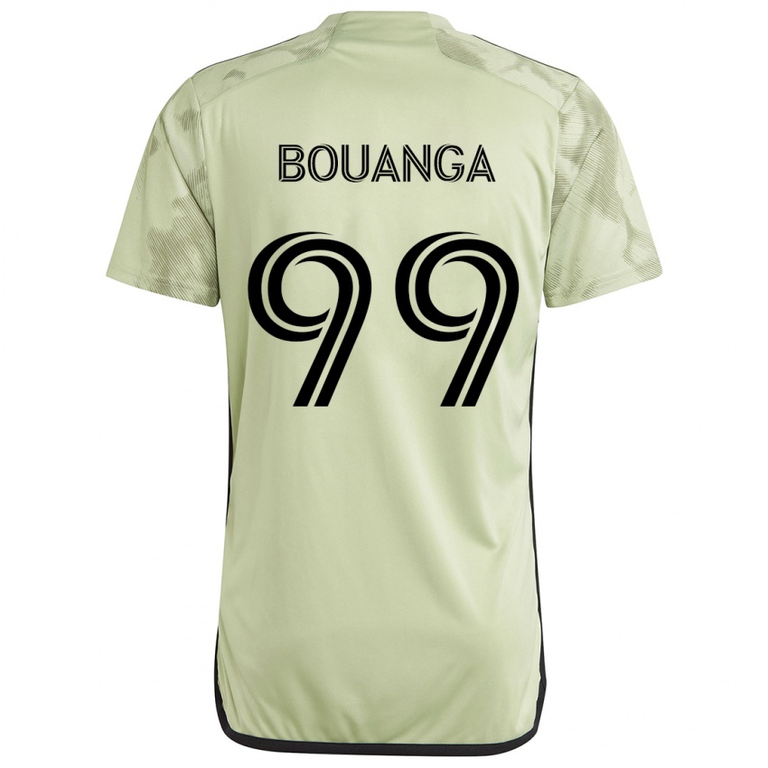 Criança Camisola Denis Bouanga #99 Luz Verde Alternativa 2024/25 Camisa Brasil