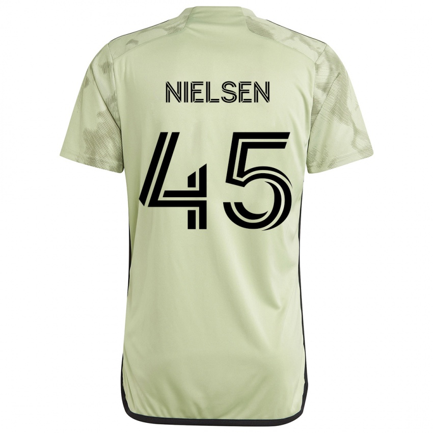 Criança Camisola Kenny Nielsen #45 Luz Verde Alternativa 2024/25 Camisa Brasil