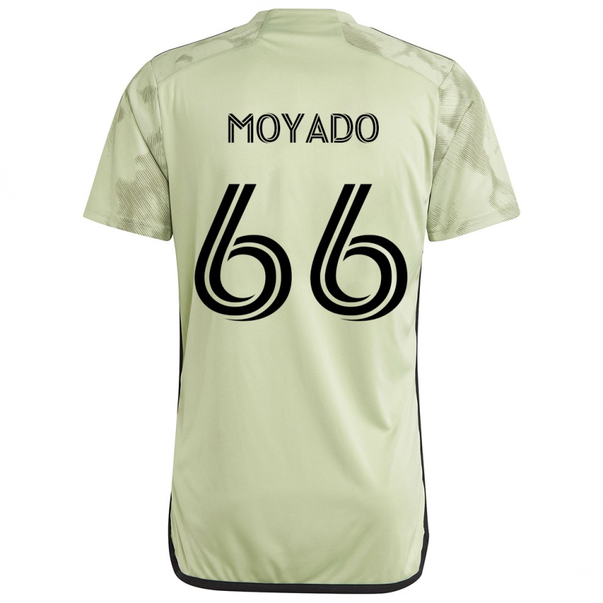 Criança Camisola Bryan Moyado #66 Luz Verde Alternativa 2024/25 Camisa Brasil