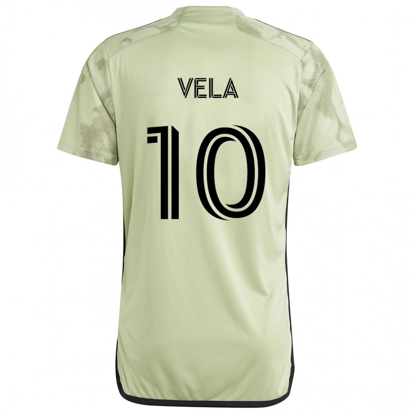 Criança Camisola Carlos Vela #10 Luz Verde Alternativa 2024/25 Camisa Brasil