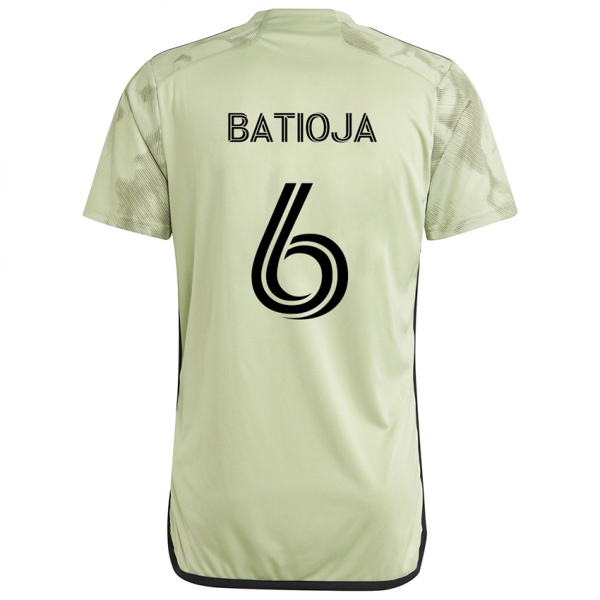 Criança Camisola Jeremy Batioja #6 Luz Verde Alternativa 2024/25 Camisa Brasil