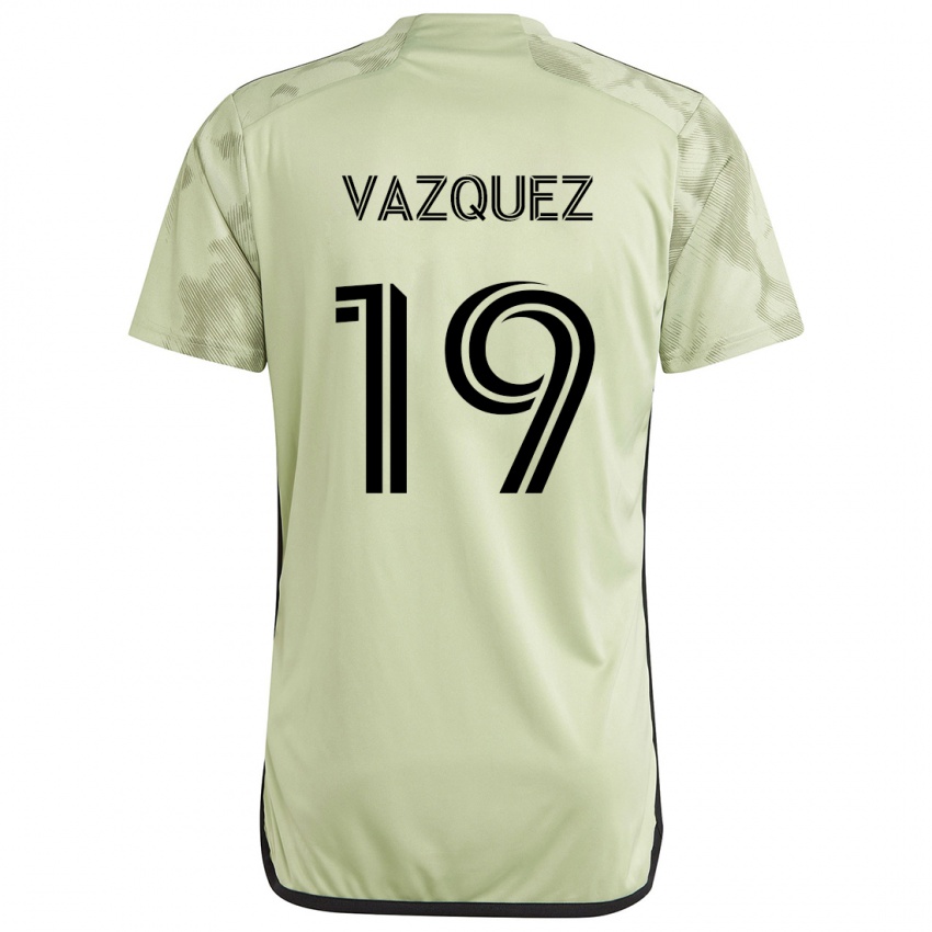 Criança Camisola Favian Vazquez #19 Luz Verde Alternativa 2024/25 Camisa Brasil