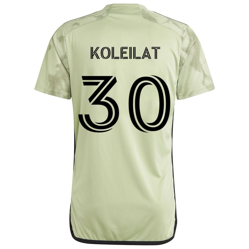 Criança Camisola Jassem Koleilat #30 Luz Verde Alternativa 2024/25 Camisa Brasil