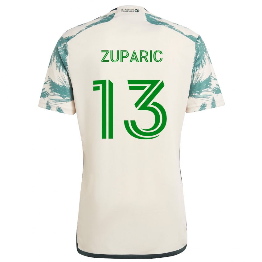 Criança Camisola Dario Zuparic #13 Bege Castanho Alternativa 2024/25 Camisa Brasil