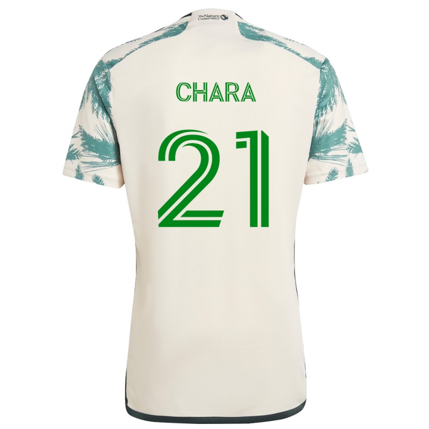 Criança Camisola Diego Chará #21 Bege Castanho Alternativa 2024/25 Camisa Brasil