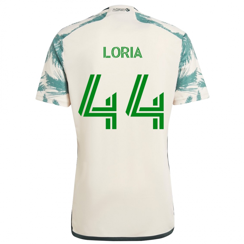 Criança Camisola Marvin Loría #44 Bege Castanho Alternativa 2024/25 Camisa Brasil