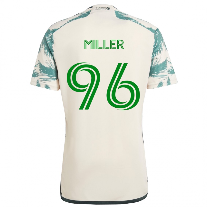 Criança Camisola Carver Miller #96 Bege Castanho Alternativa 2024/25 Camisa Brasil