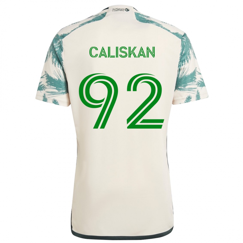 Criança Camisola Noel Caliskan #92 Bege Castanho Alternativa 2024/25 Camisa Brasil