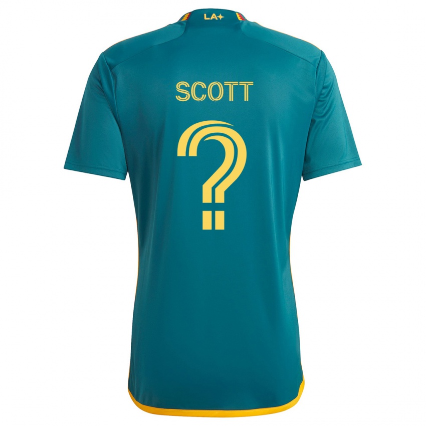 Criança Camisola Brady Scott #0 Verde Amarelo Alternativa 2024/25 Camisa Brasil