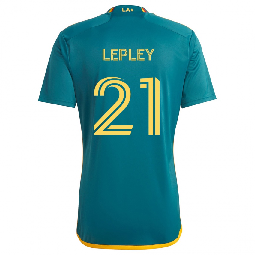 Criança Camisola Tucker Lepley #21 Verde Amarelo Alternativa 2024/25 Camisa Brasil