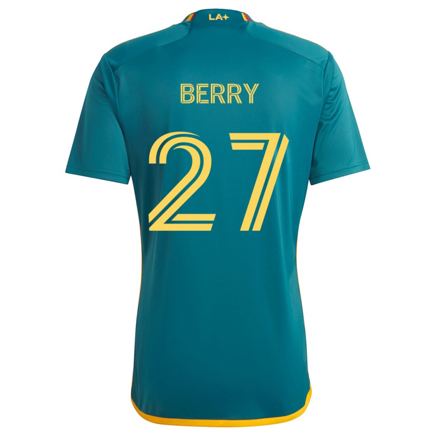 Criança Camisola Miguel Berry #27 Verde Amarelo Alternativa 2024/25 Camisa Brasil