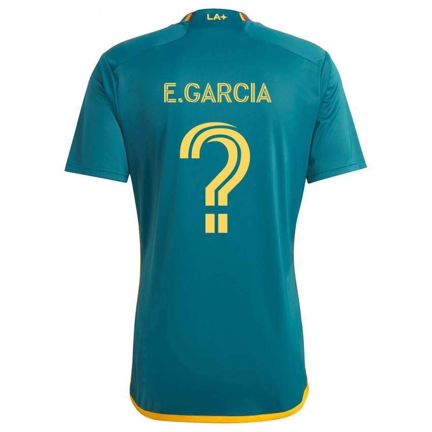 Criança Camisola Emiliano Garcia #0 Verde Amarelo Alternativa 2024/25 Camisa Brasil