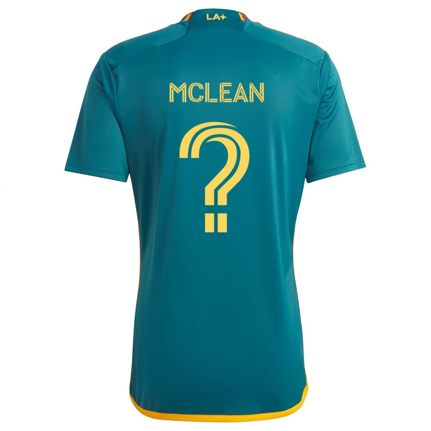 Criança Camisola Mateo Mclean #0 Verde Amarelo Alternativa 2024/25 Camisa Brasil