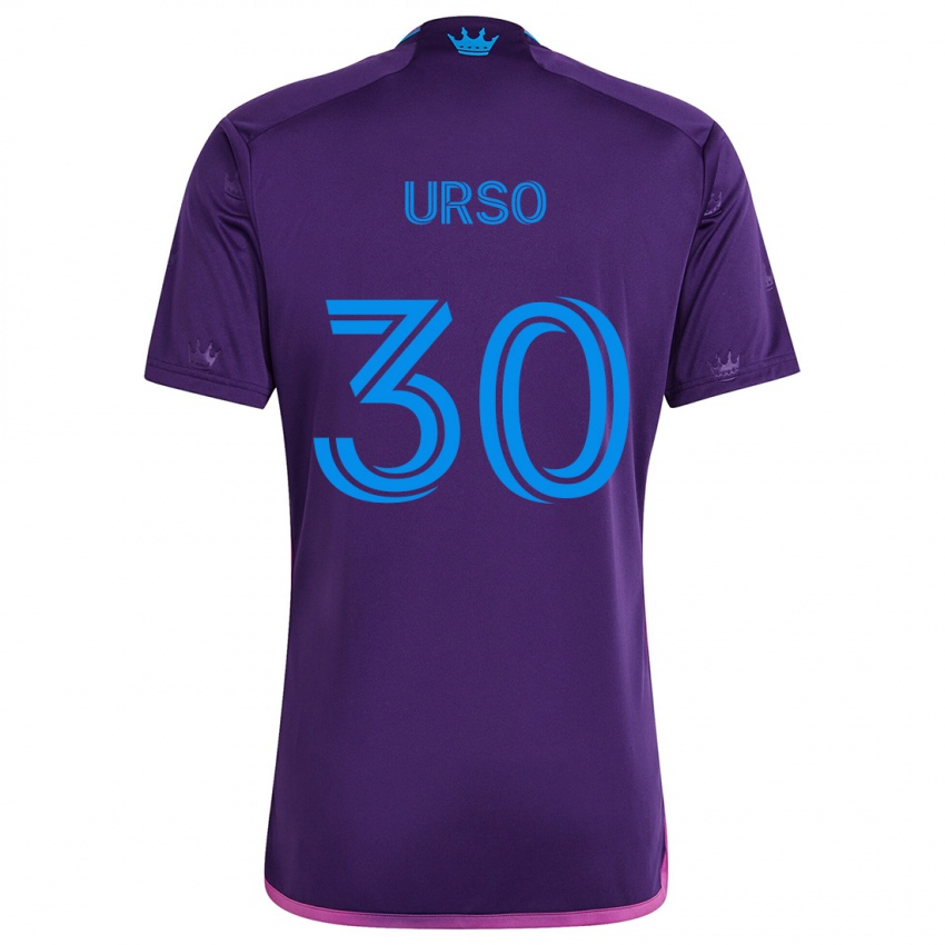 Criança Camisola Júnior Urso #30 Roxo Azulado Alternativa 2024/25 Camisa Brasil